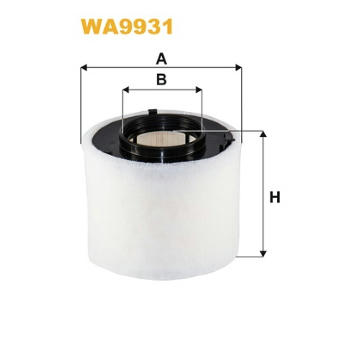 Vzduchový filtr WIX FILTERS WA9931