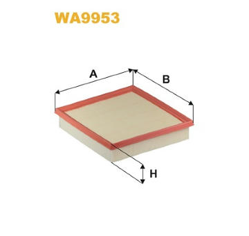 Vzduchový filtr WIX FILTERS WA9953