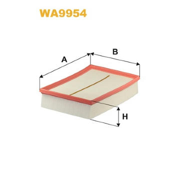 Vzduchový filtr WIX FILTERS WA9954