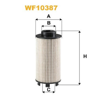 Palivový filtr WIX FILTERS WF10387