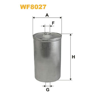 Palivový filtr WIX FILTERS WF8027