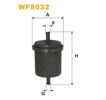 Palivový filtr WIX FILTERS WF8032