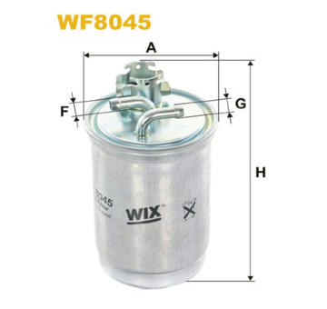 Palivový filter WIX FILTERS WF8045