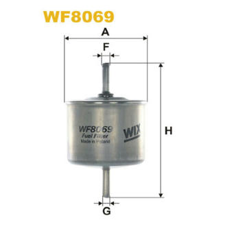 Palivový filtr WIX FILTERS WF8069