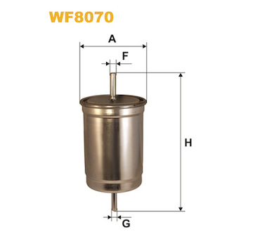 Palivový filtr WIX FILTERS WF8070