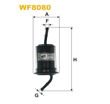 Palivový filtr WIX FILTERS WF8080