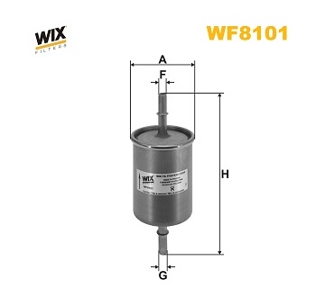 Palivový filtr WIX FILTERS WF8101