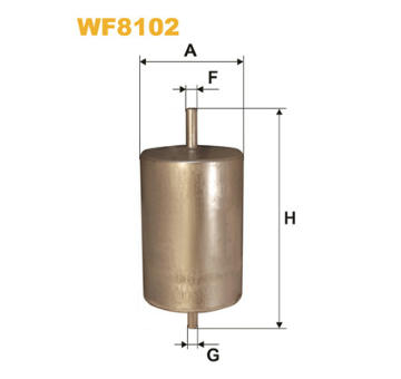 Palivový filtr WIX FILTERS WF8102