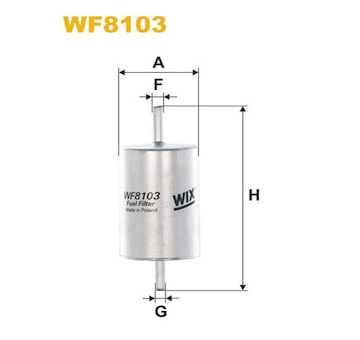 Palivový filtr WIX FILTERS WF8103