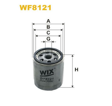 Palivový filtr WIX FILTERS WF8121