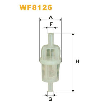 Palivový filtr WIX FILTERS WF8126