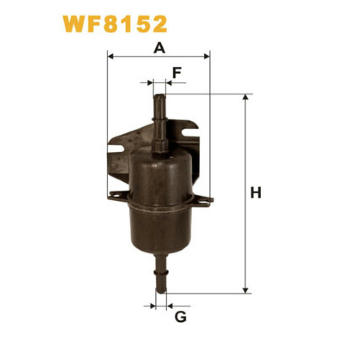 palivovy filtr WIX FILTERS WF8152