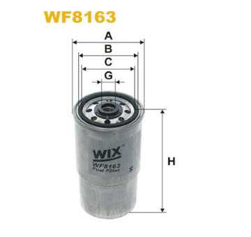 Palivový filtr WIX FILTERS WF8163