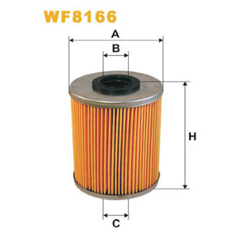 Palivový filtr WIX FILTERS WF8166