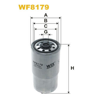 Palivový filtr WIX FILTERS WF8179