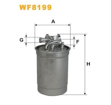 Palivový filtr WIX FILTERS WF8199