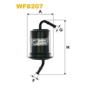 Palivový filtr WIX FILTERS WF8207