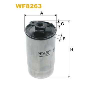 Palivový filtr WIX FILTERS WF8263