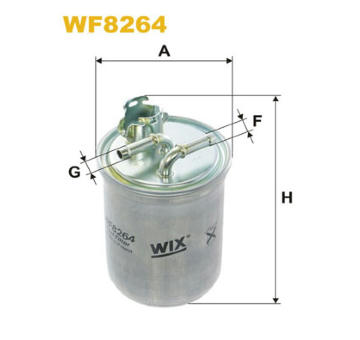 Palivový filtr WIX FILTERS WF8264