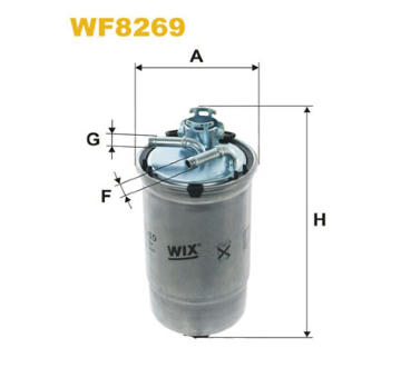 Palivový filtr WIX FILTERS WF8269