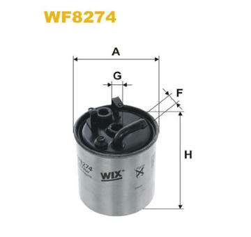 palivovy filtr WIX FILTERS WF8274