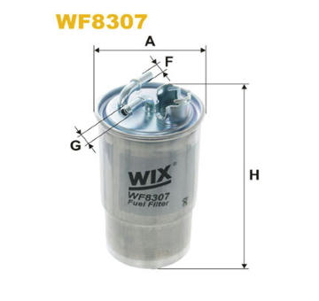 palivovy filtr WIX FILTERS WF8307