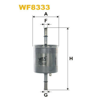 Palivový filtr WIX FILTERS WF8333