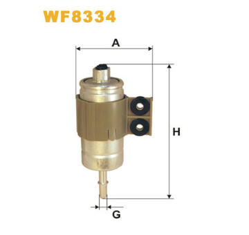 Palivový filter WIX FILTERS WF8334