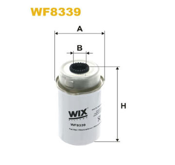 Palivový filtr WIX FILTERS WF8339