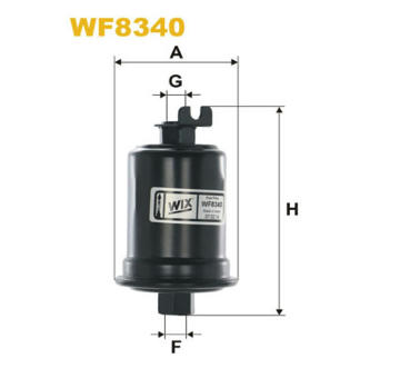Palivový filtr WIX FILTERS WF8340