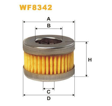 Palivový filter WIX FILTERS WF8342