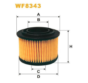 Palivový filtr WIX FILTERS WF8343