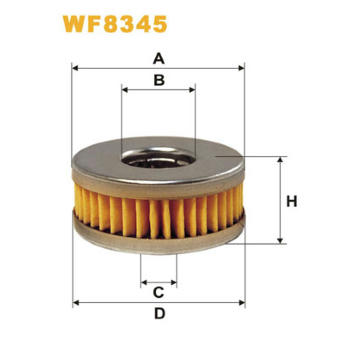 Palivový filtr WIX FILTERS WF8345