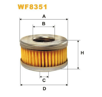 Palivový filter WIX FILTERS WF8351