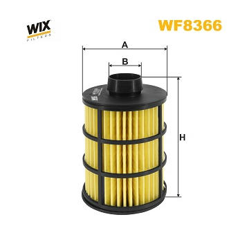 Palivový filtr WIX FILTERS WF8366