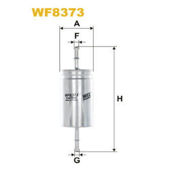 Palivový filtr WIX FILTERS WF8373