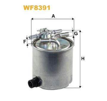 Palivový filter WIX FILTERS WF8391