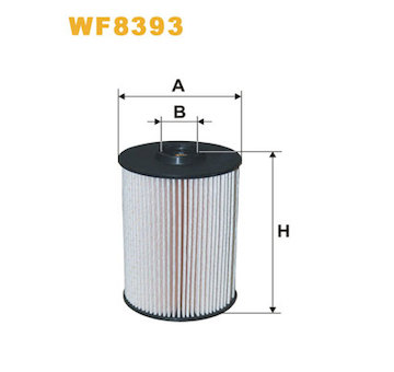 Palivový filtr WIX FILTERS WF8393