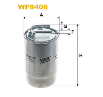 palivovy filtr WIX FILTERS WF8406