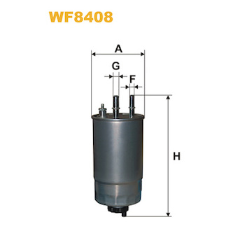 Palivový filtr WIX FILTERS WF8408