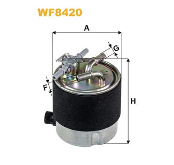 Palivový filter WIX FILTERS WF8420