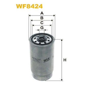Palivový filtr WIX FILTERS WF8424