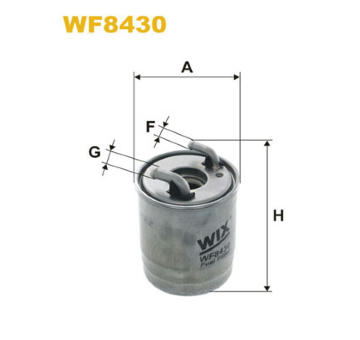 Palivový filtr WIX FILTERS WF8430