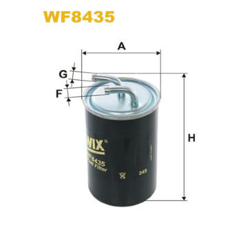 Palivový filter WIX FILTERS WF8435