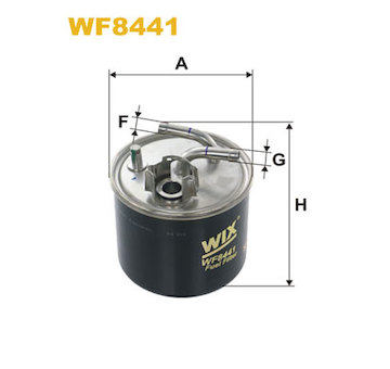 Palivový filtr WIX FILTERS WF8441