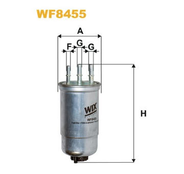 Palivový filtr WIX FILTERS WF8455