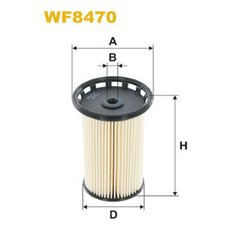 Palivový filter WIX FILTERS WF8470