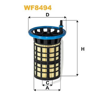Palivový filtr WIX FILTERS WF8494