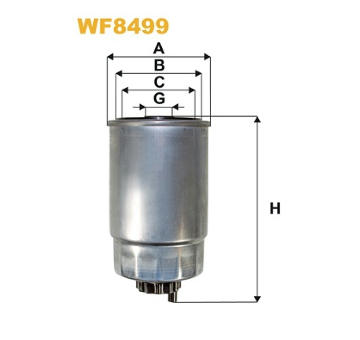 Palivový filtr WIX FILTERS WF8499