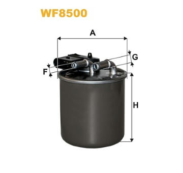 Palivový filtr WIX FILTERS WF8500